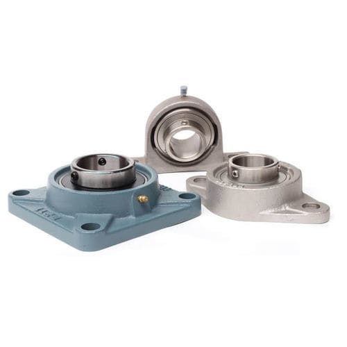 Self-aligning bearing unit - UCPE208 - Melucci S.r.l. - radial / spherical / pillow