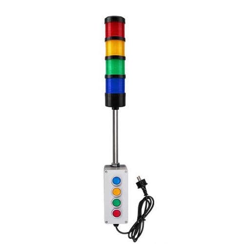 LED signal tower light - MSL1-401 - Otennlux Lighting Technology Co.,Ltd - 4-color / with buzzer