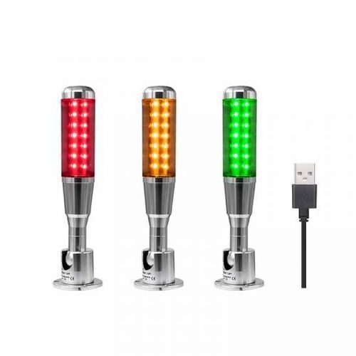 LED stack light - OBS-USB-01 - Otennlux Lighting Technology Co.,Ltd - 2-color / 3-color / with buzzer