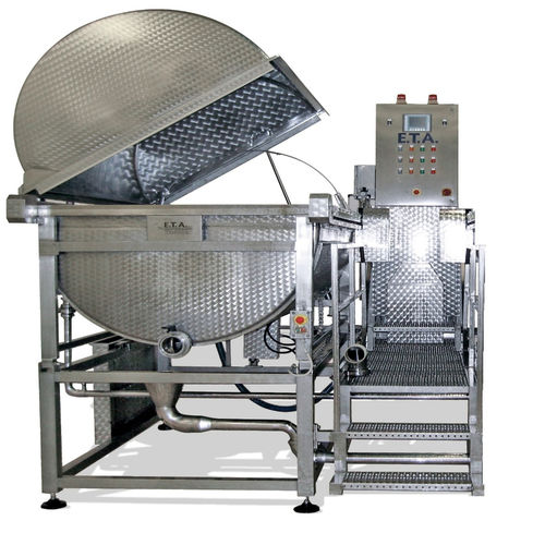 Soft cheese cheese vat - E.T.A. S.r.l. - stainless steel