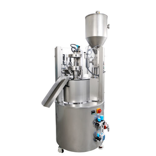 Tube filler and sealer - TU25  - Gustav Obermeyer GmbH u Co KG - automatic / gravimetric