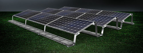 Ground-mount PV mounting system - G series - AEROCOMPACT Europe GmbH