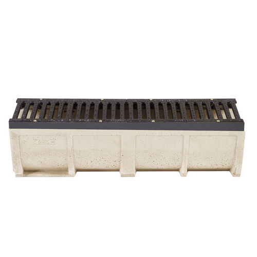 Polymer concrete drainage channel - 200 - Fonderie Belli srl - steel ...