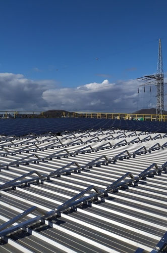 Flat roof PV mounting system - bespoke systems - Avasco Solar NV