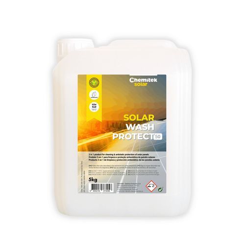 Solar panel cleaning product - SOLAR WASH PROTECT - ChemiTek - biodegradable
