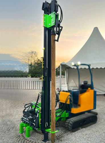 Pile-driving hammer for photovoltaic applications - Mazaka Makina San ...