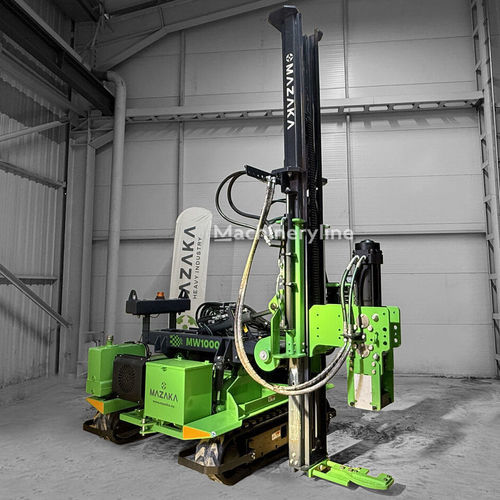 Hydraulic pile driver - MW1000 - Mazaka Makina San.Ve Tic. LTD. Sti - 4-cylinder / for photovoltaic applications / for highway guardrails