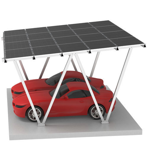 Mono-pitched roof PV mounting system - W TYPE - Xiamen Hopergy Photovoltaic Technology Co., Ltd. - for landscape installation