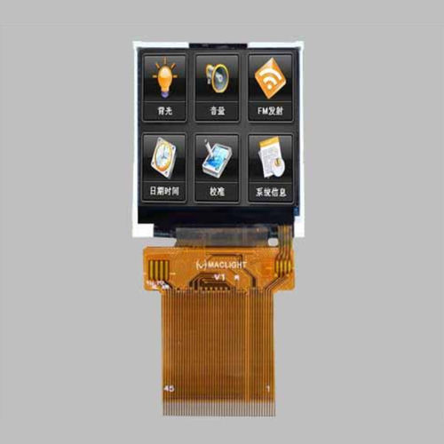 TFT LCD display module - MLT018A45-3 - Maclight Display Co., Limited - touch screen / color / 128 x 160