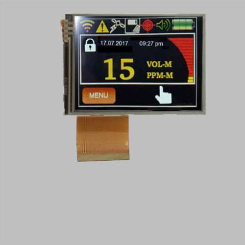 TFT LCD display module - MLT028Q50-T15 - Maclight Display Co., Limited - IPS / resistive touch screen / color