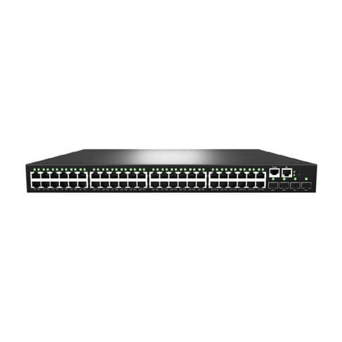 Managed ethernet switch - S4300-52TS - JWIPC TECHNOLOGY CO., LTD. - 48 ports / layer 2 / gigabit Ethernet