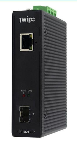 Media converter - ISF102TF-P - JWIPC TECHNOLOGY CO., LTD. - Ethernet / unmanaged / industrial
