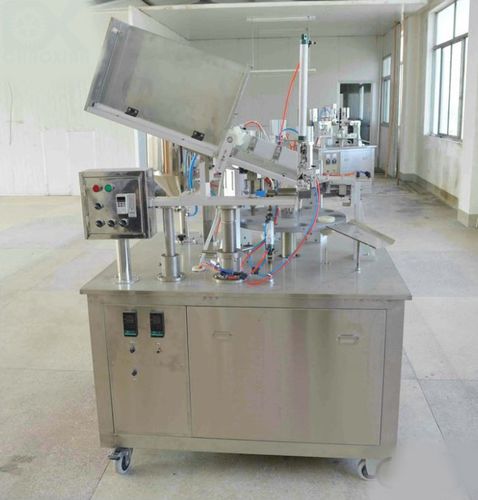 Tube filling and sealing machine - TFS-01A - Guangzhou Chaoxian Packing Machine Co., Ltd. - automatic / liquids / for the food industry