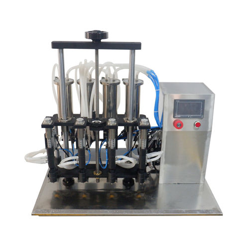 Automatic filling machine - FM5D - Guangzhou Chaoxian Packing Machine Co., Ltd. - for glass bottles / for perfumes / for the food industry