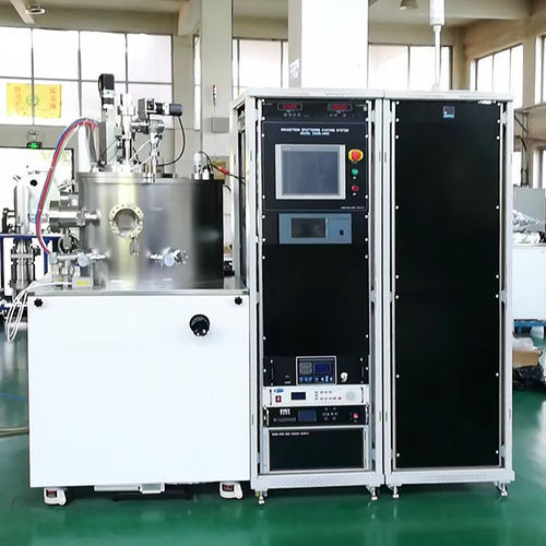 Small batch vacuum coating machine - DXMS-450C Magnetron Sputtering Coating System - Xiamen Dexing Magnet Tech. Co., Ltd. - for electron guns / for electronics