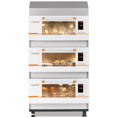 Shaking incubator - Multitron - Infors AG - for cell cultures / stackable / for flasks
