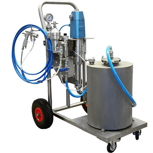 Mobile pumping unit - 734828-xx series - Airmation ECP srl - paint / for adhesives / pneumatic