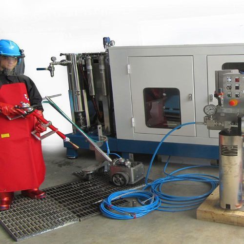 Diesel engine high-pressure cleaner - HPE-250-120-Sx-Cx - Airmation ECP srl - skid-mounted / industrial / high pressure