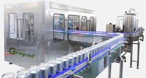 Can filling machine - GF series - Shanghai Genyond Technology Co Ltd - automatic / fruit juice / beverage