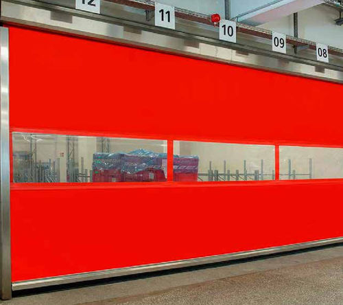 Roll up door - Aliga-Tor GmbH - stainless steel / fabric / plastic