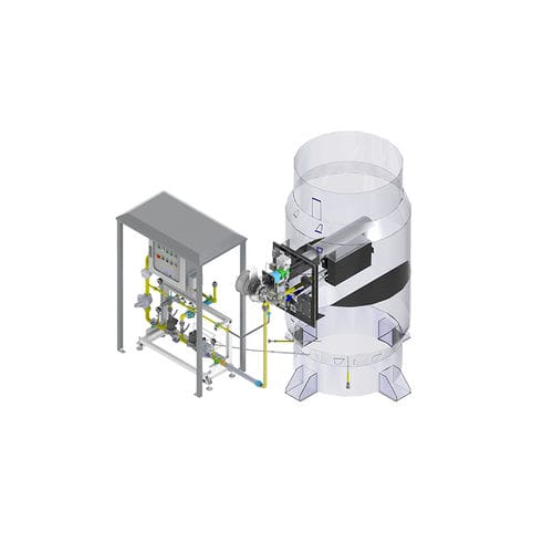 Gas air heater unit - Shanghai DYD Industrial Equipment Co., Ltd. - hot air / duct / industrial