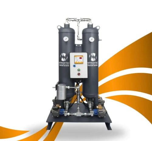 Desiccant compressed air dryer - Nitroxtec Industrial - two-stage