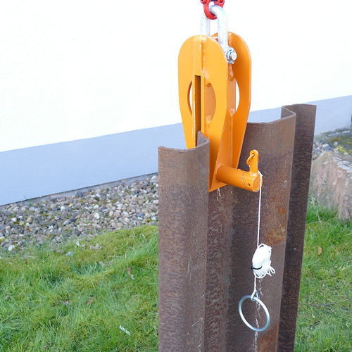 Sheet metal lifting clamp 123 series WIMAG GmbH profile / sheet