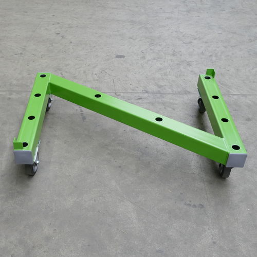 Z-shaped trolley - 903 - WIMAG GmbH - aluminum / pallet / with swivel casters