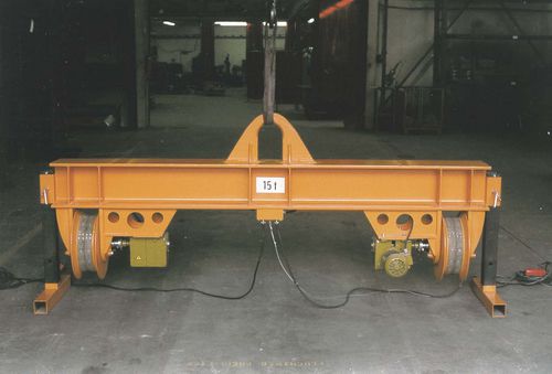 Load rotating lifting beam - 422 series - WIMAG GmbH - industrial / adjustable / electric