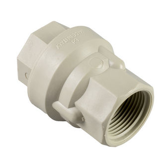 Piston check valve - 0800704 series - Bucchi S.r.l. - for water / threaded / polypropylene