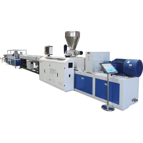 Twin-screw extrusion line - SJSZ51/105 - Suzhou ACC Machine Co., Ltd. - for pipes / for PVC