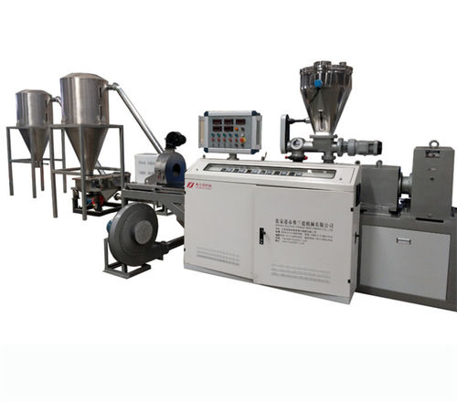 Twin screw granulator - SJSZ51/105 - Suzhou ACC Machine Co., Ltd. - for PVC / for PE / for wood