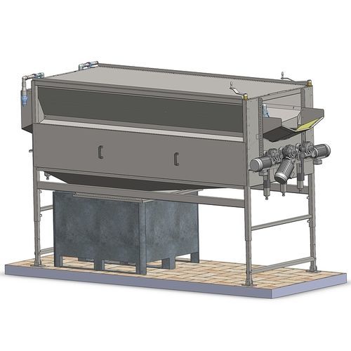 Pumpkin brushing machine - 3-2.8 - Schmatec GmbH