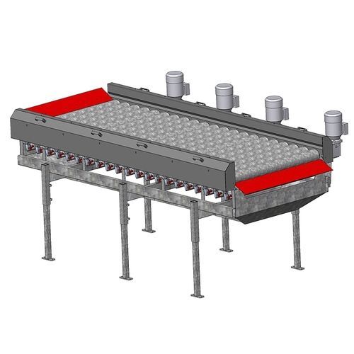 Potato dryer - Schmatec GmbH - for vegetables / with belt conveyor / horizontal