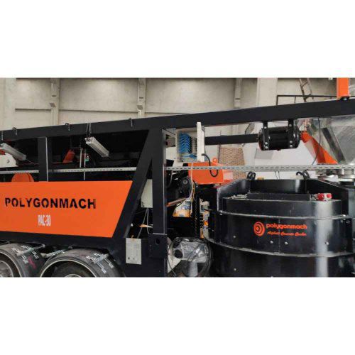 Stationary concrete mixer Polygonmach