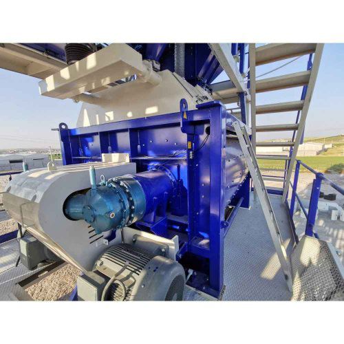 Stationary concrete mixer Polygonmach automatic