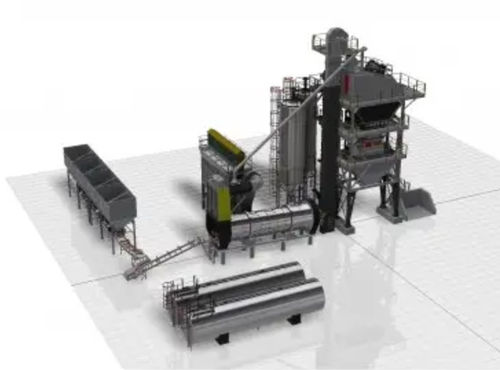 Mobile asphalt plant - MBA 80-100 - Polygonmach