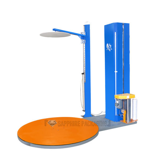 Turntable stretch wrapping machine - TP1650F-D - Shandong Sapphire Packaging Machinery - automatic / for building materials / for paper