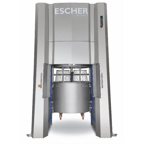 Batch pasta dough mixer - PM-DB series - Escher mixers - automatic / with post