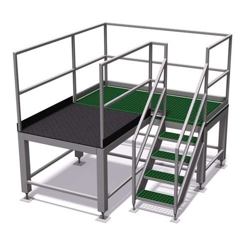 Work platform - EnSight Solutions - personnel / with safety railing