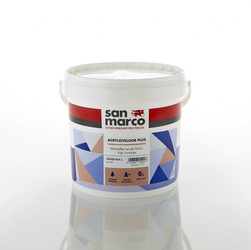 Quick-drying paint - Acrylovelour plus - SAN MARCO - acrylic / for concrete / for wall