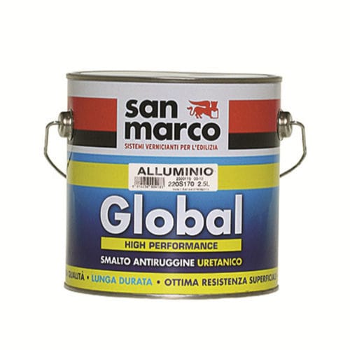 Finishing paint - Global  - SAN MARCO - enamel / for aluminum / two coats