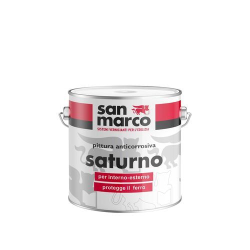 Anti-corrosion paint - Saturno - SAN MARCO - zinc / for metal / two coats