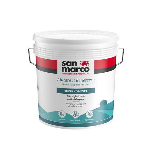 Finishing paint - Silver confort - SAN MARCO - water-based / for wall / two coats