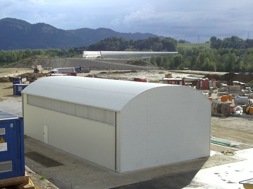 Transportable warehouse - Variant - J. Snoei BV - prefab / temporary / disassemblable