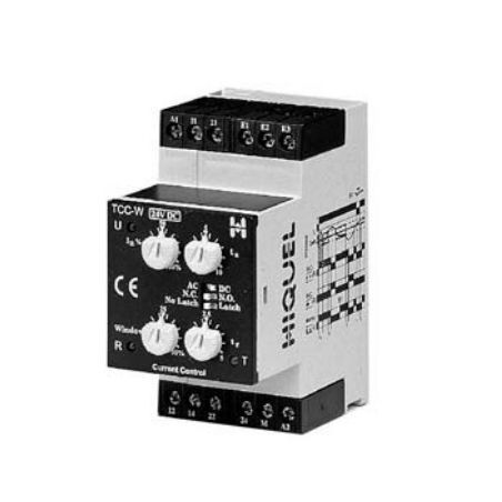 Over-current monitoring relay - TCC-W series - HIQUEL - under-current / DPCO / AC/DC