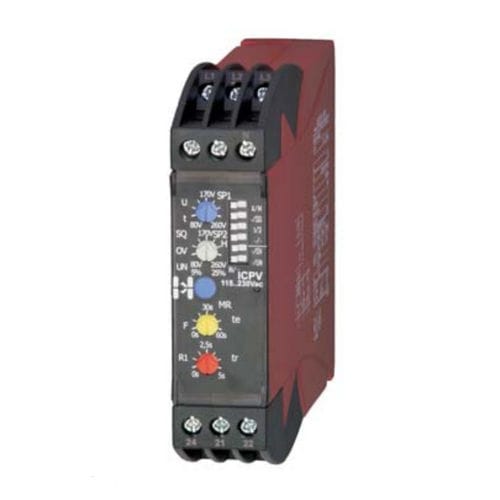 Voltage monitoring relay - ICPV - HIQUEL - phase / DPCO / three-phase