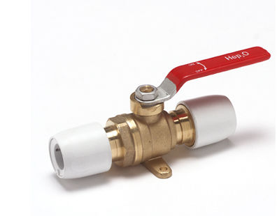Ball valve - HX22/22W - Wavin - lever / for control / for water