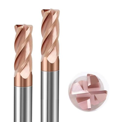 Corner radius milling cutter - CDR4E-0104050-0.2 - Changzhou Cbaner Precision Tools Co. Ltd - end mill / solid carbide / tungsten carbide
