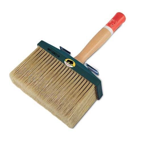 Paint brush with wooden handle - 558 series - PENNELLI CINGHIALE SRL - for wall